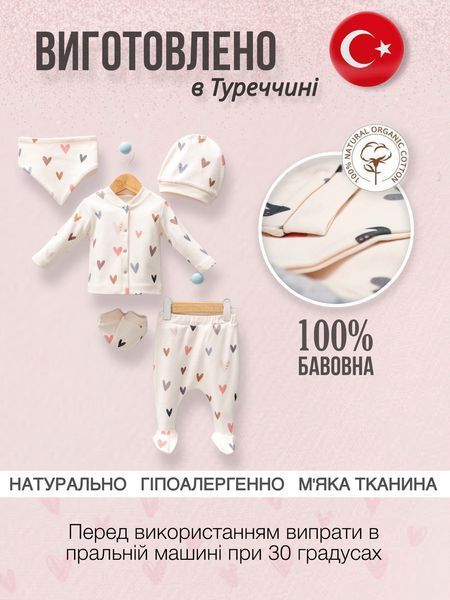 Одяг для немовлят новонароджених 0-3 місяці подарунковий набір одягу 2249485569 фото
