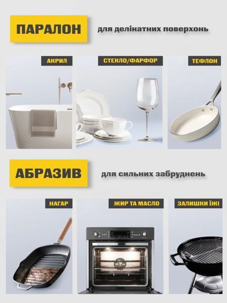Мочалки губки для мытья посуды эко черные набор губок 10 шт многоразовые 12790 фото